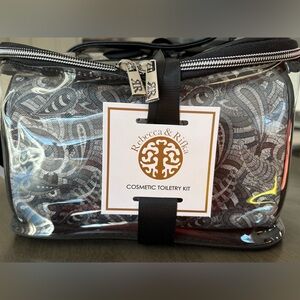 NWT- Rebecca & Rifka cosmetic toiletry set, 3 piece set